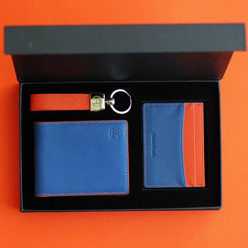 Blue and Orange - Set of Three