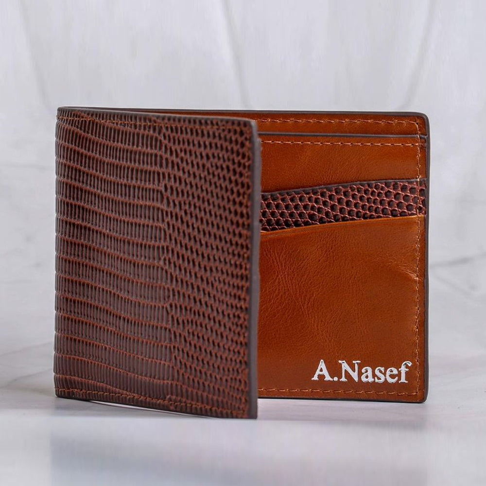 Brown Lizard Wallet Men Wallet