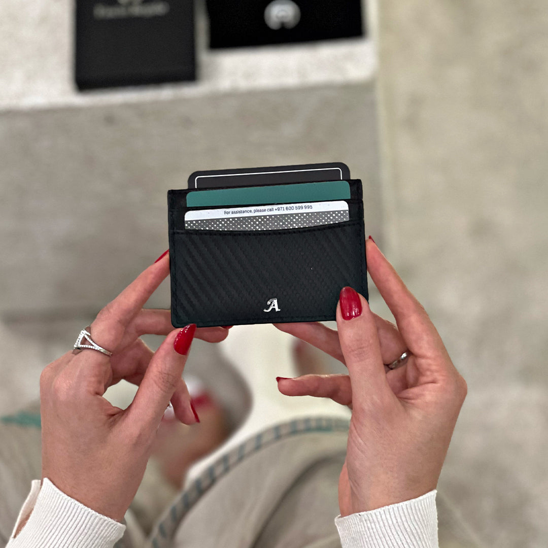 Black Carbon Cardholder