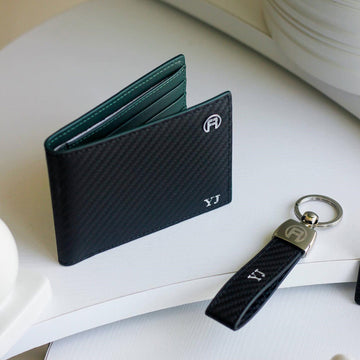 Carbon Fiber Green - Set of Two