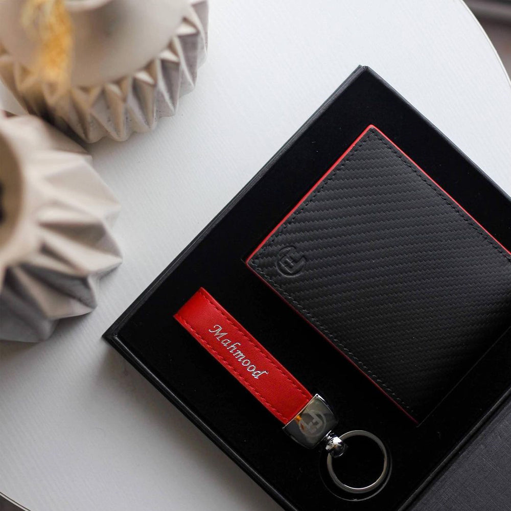 Carbon Fiber Red - Set of Two