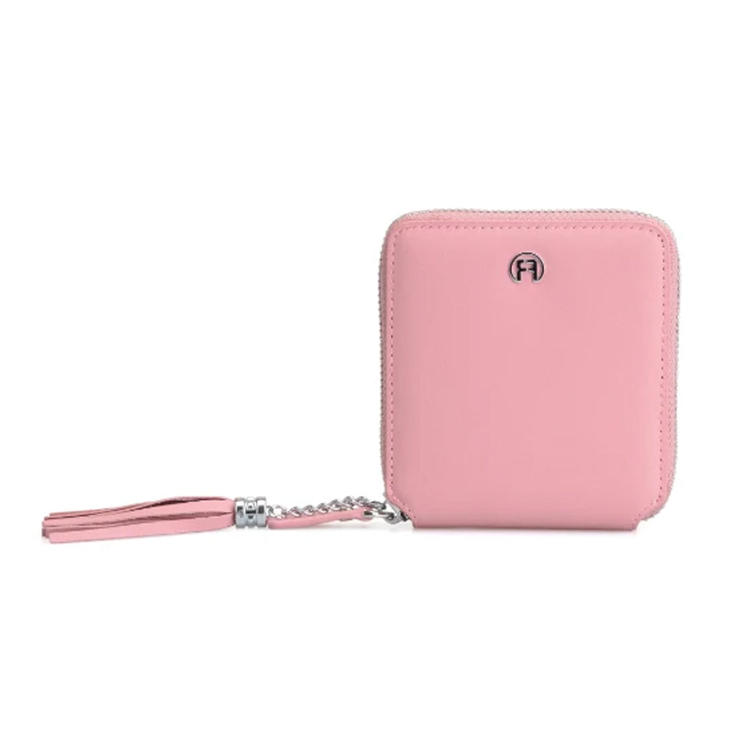 Pink Women Zip Wallet