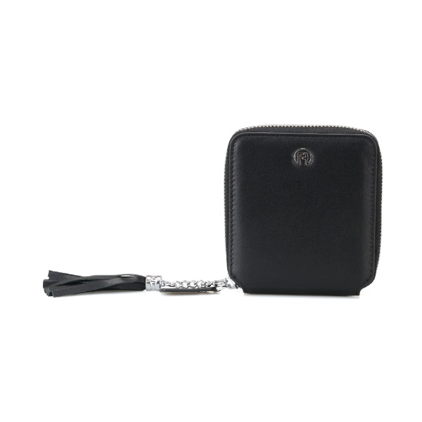 Black Women Zip Wallet