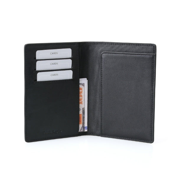 Black Camouflage Passport Holder