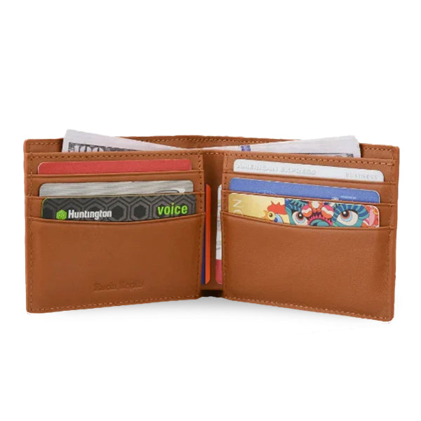Black and Brown Croco Men Wallet