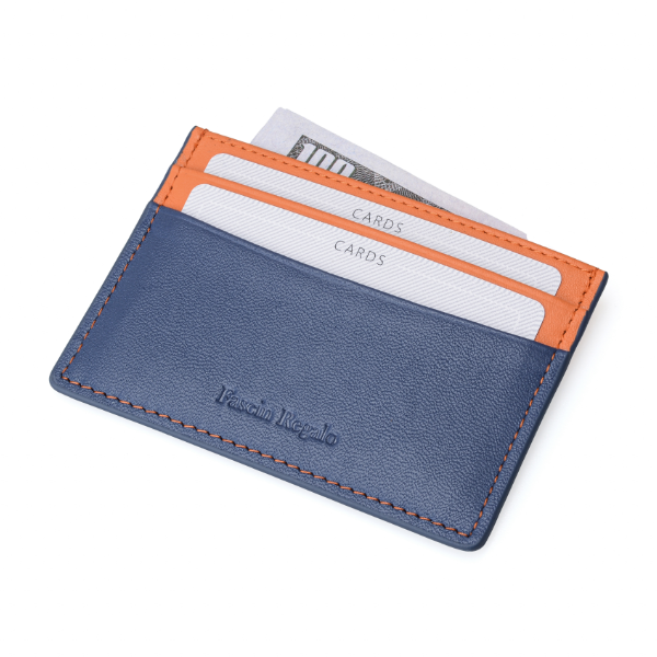 Blue & Orange Cardholder