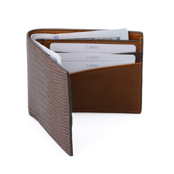 Brown Lizard Wallet Men Wallet