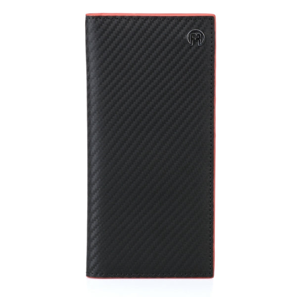 Carbon Fiber Red Long Wallet