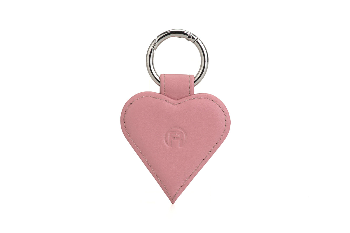 Pink Heart Keychain