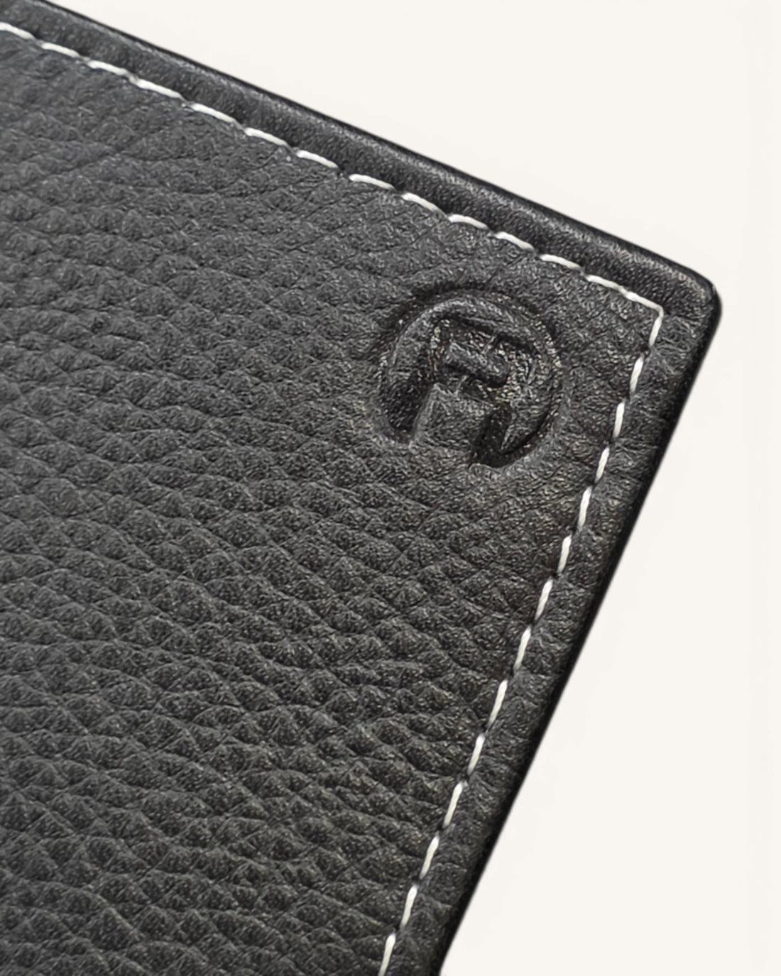 Handmade Leather Bifold Wallet – Black