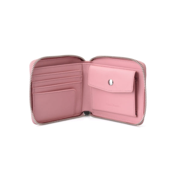 Pink Women Zip Wallet