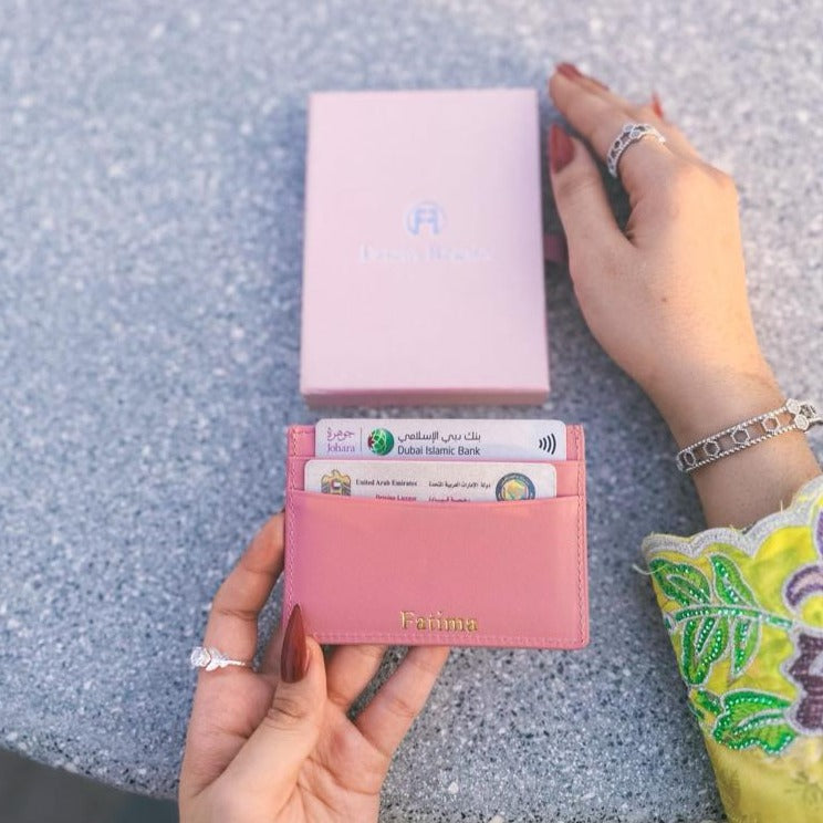 Fascin Baby Pink Cardholder