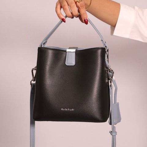 Black & Grey On the Go(Tote Bag)