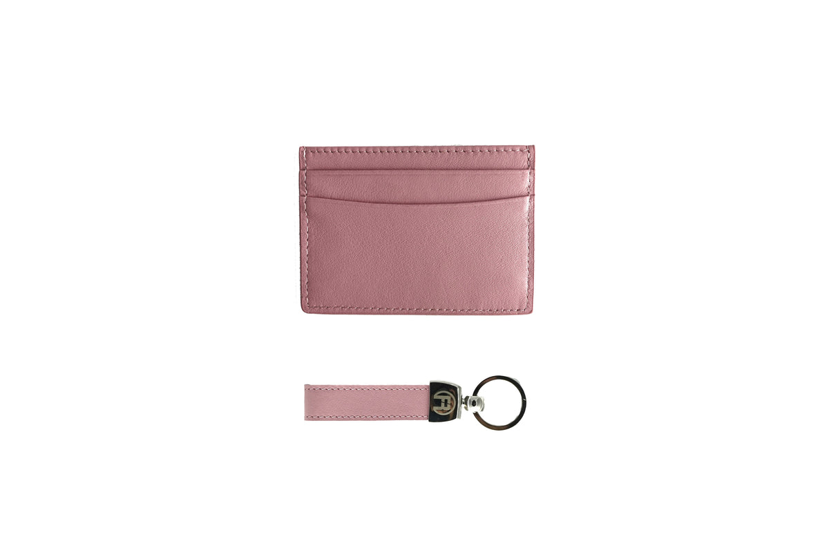 Pink Women ( Cardholder + Keychain )