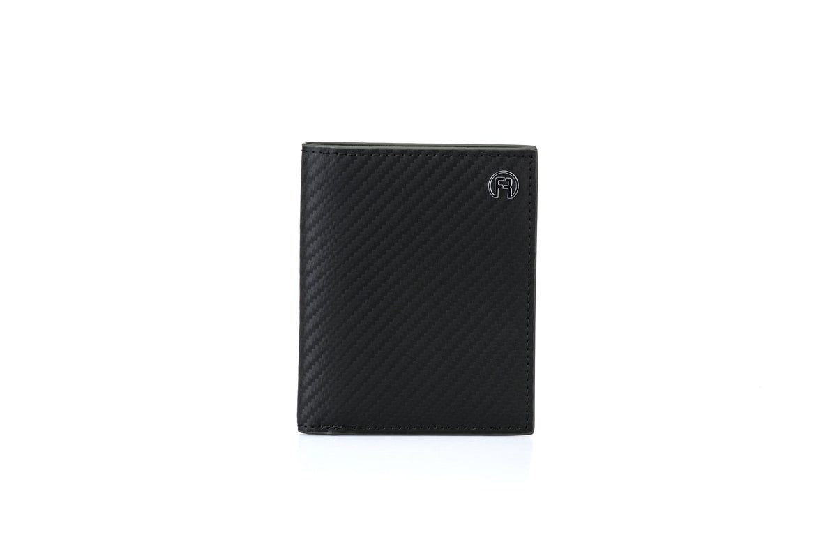 Carbon Fiber Green Slim Wallet