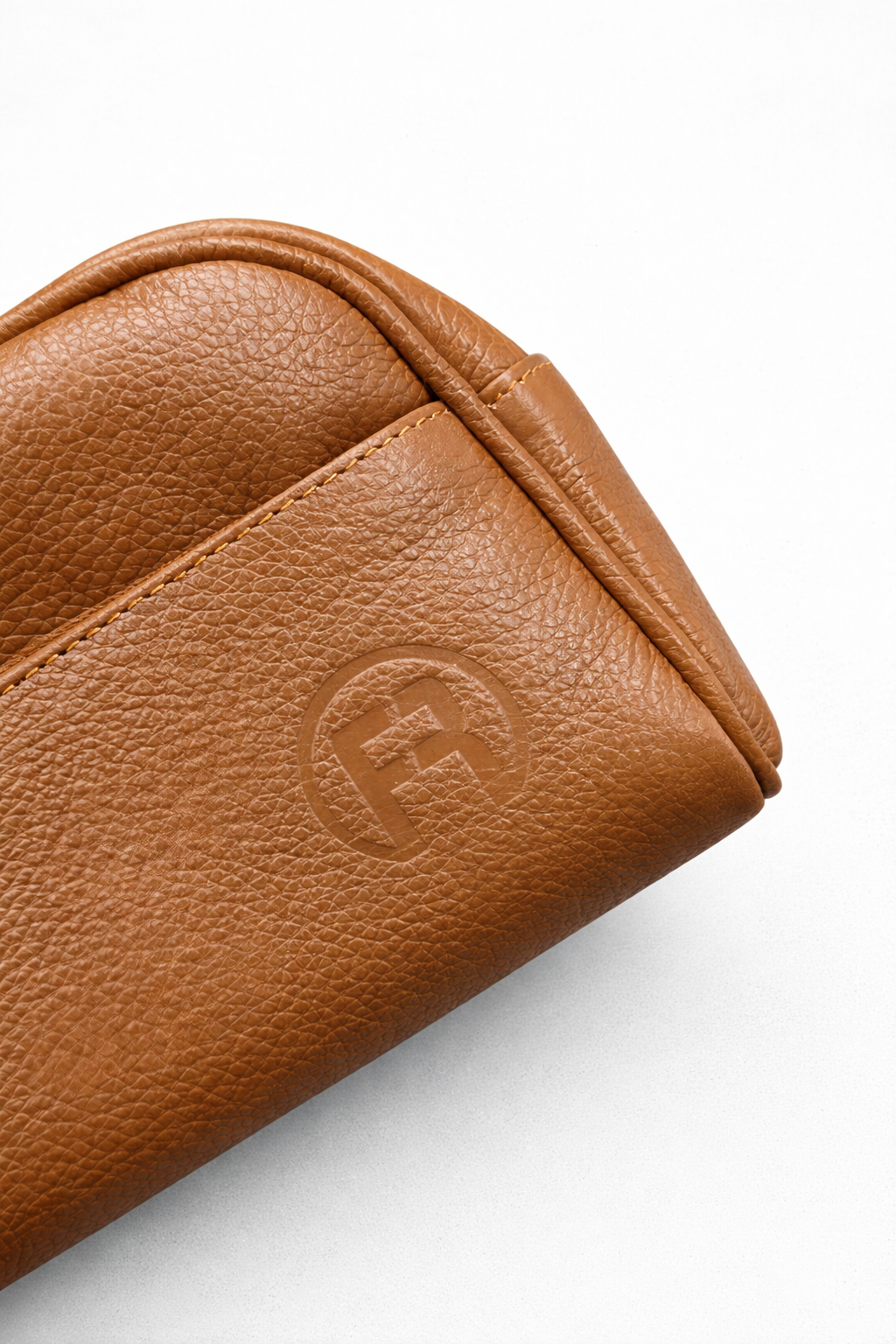 Brown Dopp Kit