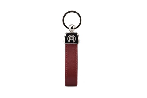 maroon and Beige - Set of Two(wallet and keyholder)