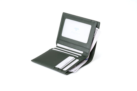 Carbon Green Slim Wallet