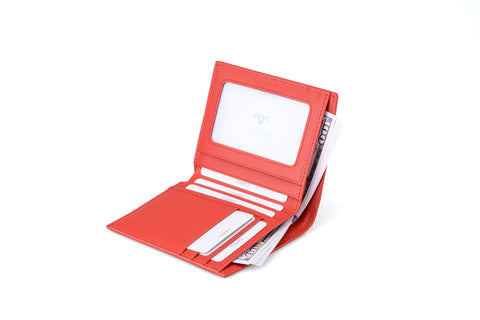 Carbon Red Slim Wallet