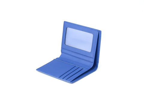 Carbon Blue Slim Wallet