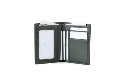Carbon Green Slim Wallet