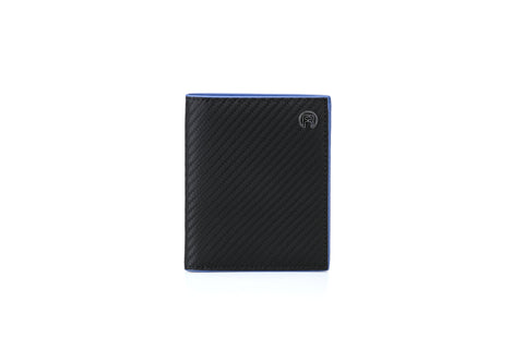 Carbon Blue Slim Wallet